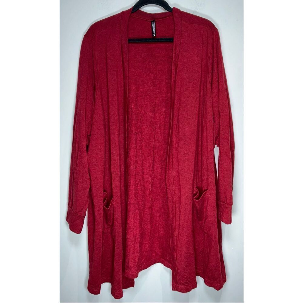 Torrid sleep red cardigan size 4